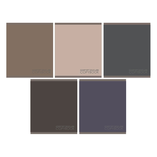 Тетрадь 48л А5 клетка "Монохром" картон, ассорти 4826-40 Lamark