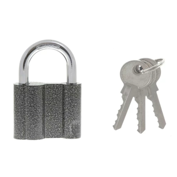 Замок навесной, 60мм, 3 ключа ЗН2-М1 91611 СИБРТЕХ