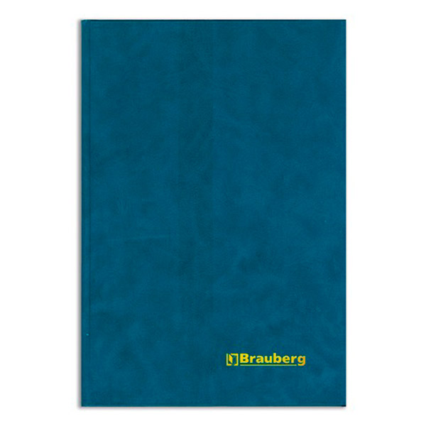 Книга Учета 96л А4 клетка, офсет, тв. бумвинил 130069 Brauberg
