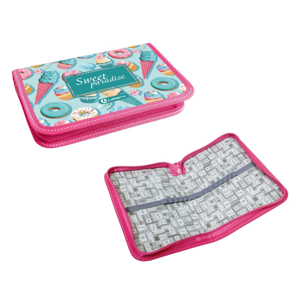 Пенал Lamark "Сладкий рай" 1 отд., 20*13*3см, молния PB0056-04