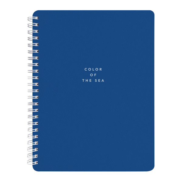 Тетрадь 96л А5 клетка/гребень "Block" картон, синий N4196 Be Smart