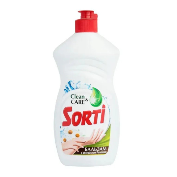 Жидкость для посуды "SORTI" Бальзам с экстрактом ромашки  450мл