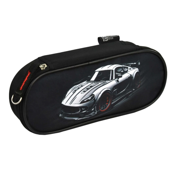 Пенал-футляр 1 отд., 20,5*7,5*4см "Пит-стоп" без напол., микрофибра на ПВХ-осн. 68402 Феникс+