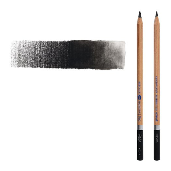 Карандаш акварельный Невская палитра "Белые ночи" №810 (черный) круглый, дерево 158-810