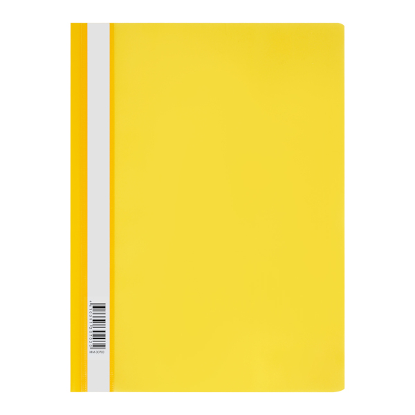 Папка-скоросшиватель пласт. А4, 120мкм, желтый ММ-30703 СТАММ