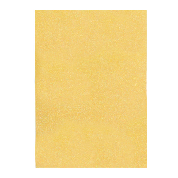 Бумага цветная А4 Sadipal Sirio с блёстками, жёлтый 330г/м2 20312 1лист