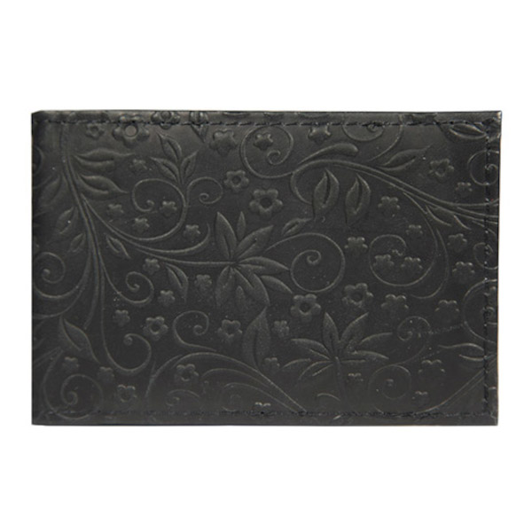 Визитница горизонтальная на 18 карт "Флаверс" натур. кожа, оранжевый 8,2-055-234-0 Imige