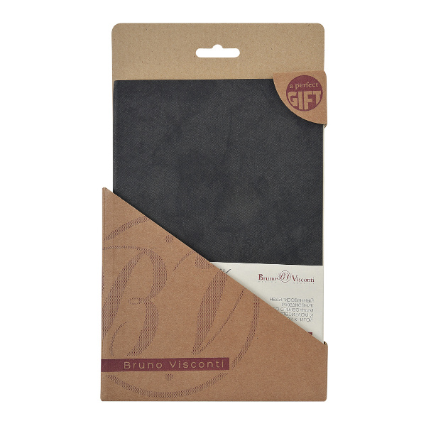 Ежедневник А5 не дат Bruno Visconti "Megapolis Urban Flex" интегр.обл., иск.кожа, черный 3-667/02-1