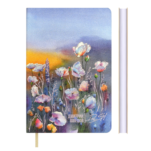 Записная книга А6+ 80л "Proxima. Бордовый" клетка, сшивка, интегр.обл., иск.кож КЗРКФ6804268 Listoff