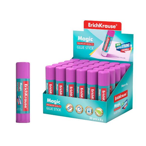Клей-карандаш 8г, ПВП "Magic" EK4445 Erich Krause