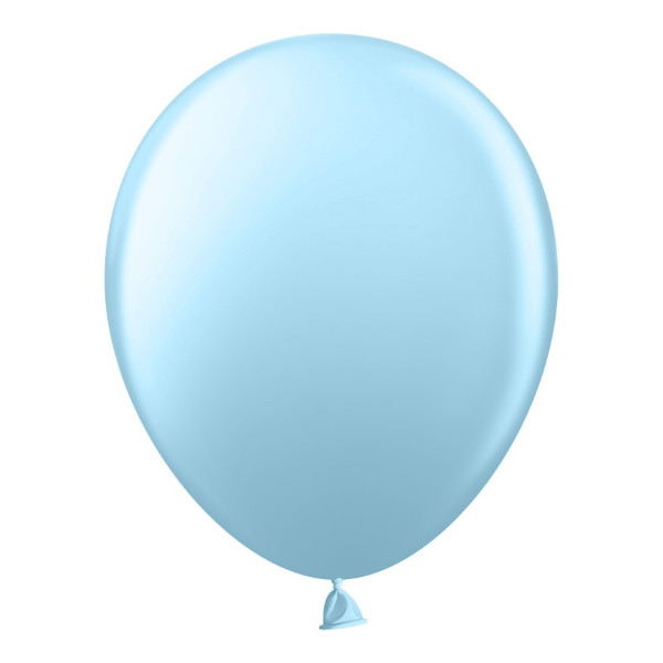 Набор шаров "Пастель" d-30см, 100шт, голубой 912004 Шаринг