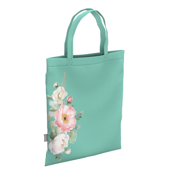 Сумка-шоппер ErichKrause 10L "Pastel Bloom (Minty)" 40*32см 61942