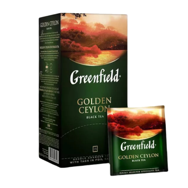 Чай черный "Greenfield. Golden Ceylon" 2гр*25шт  (0352-10)