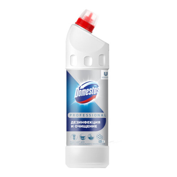 Средство жидкое чистящее DOMESTOS "Professional" гель 1000мл 608136