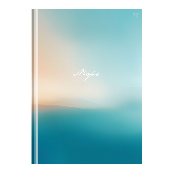 Блокнот А4 160л "Море" клетка, сшивка, тв.обл., картон, рисунок ББ4т160_лм_тф 09857 BG