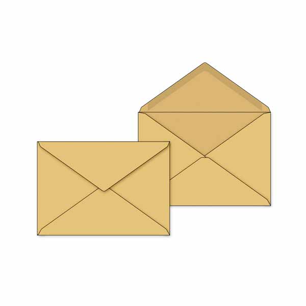 Конверт С4 229*324мм без окна, декстрин, крафт 80 г/м2 Oberpost Packpost