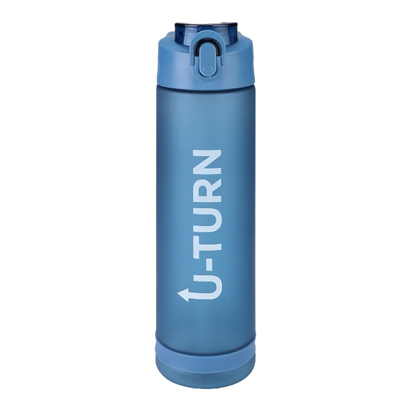 Бутылка для воды Миленд "U-turn. Сила" синий, 850мл УД-9394