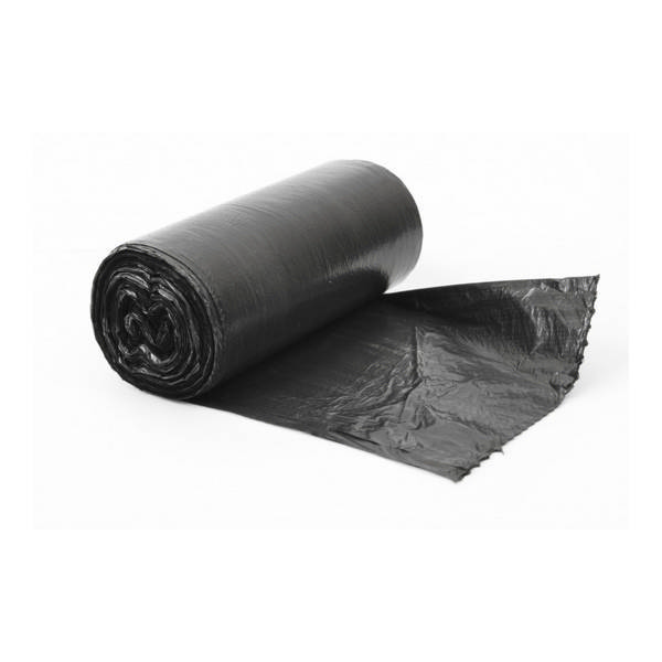 Пакеты для мусора ПВД 120л, 50мкм, 65*105см, черные, 30шт/рул "Econom" РМ1230Е/РМ1230SE 1ПАК.РУ
