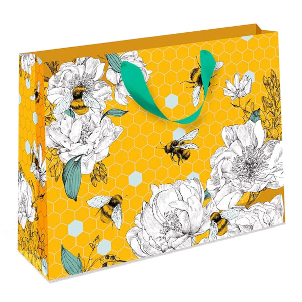 Пакет бумажный 26*32*12см "Пчелы" 1322.145 Арт Дизайн
