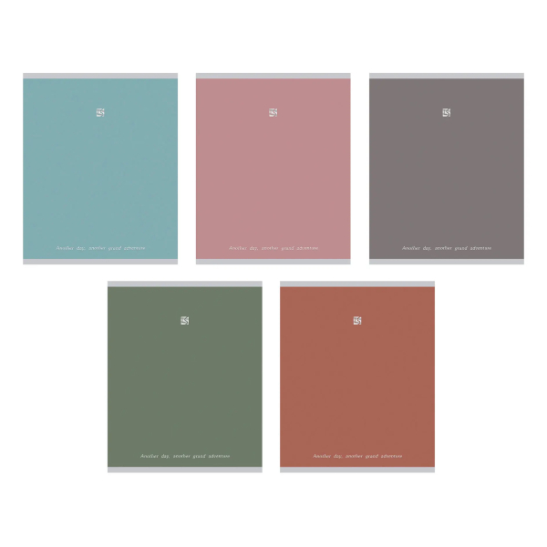 Тетрадь 48л А5 клетка "Floreale. Colour of Time" картон, ассорти ТКМФ489521 Listoff