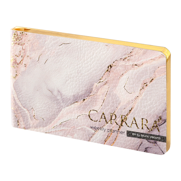 Еженедельник не дат А6 80л Bruno Visconti "Carrara" интегр.обл., иск. кожа 3-741/13