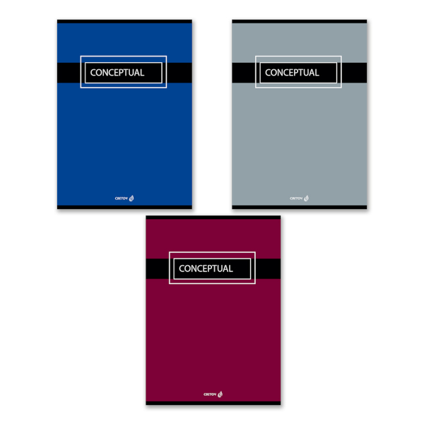 Тетрадь 48л А4 клетка "Концептуал 01343" картон, ассорти Т152 SVETOCH