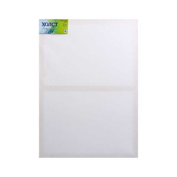 Холст грунтованный на подрамнике 50*70см, 280г/м2, мелкое зерно, хлопок E5309-P-50x70 Невская палитр