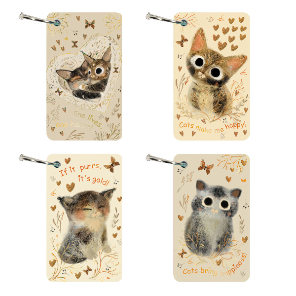 Блокнот А7 110л "Smart journal. LOVE ME" на кольце, ассорти 3-570/10 BV