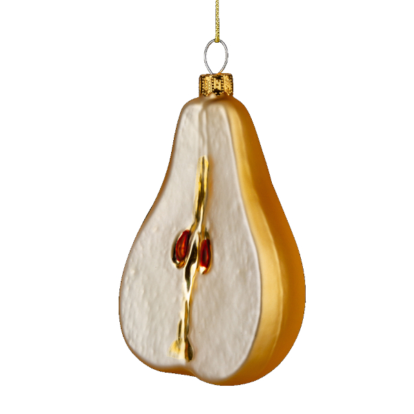 Украшение подвесное Erich Krause Decor "Груша" 9см, стекло 64427