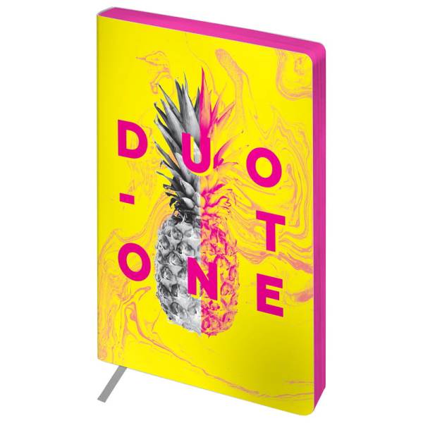 Записная книга А5 80л "Urban. Yellow" клетка, сшивка, интегр.обл., иск.кожа NA5-25482 Greenwich Line