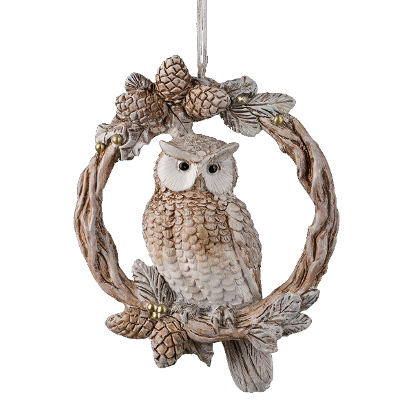 Украшение подвесное Erich Krause Decor "Сова" 10см, полирезина 62427