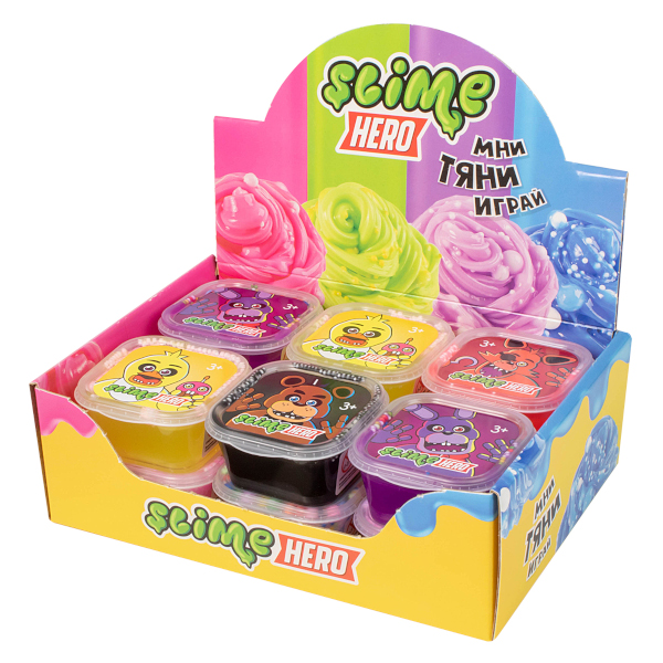 Слайм Slime "Hero. Роботы" ассорти SLM354