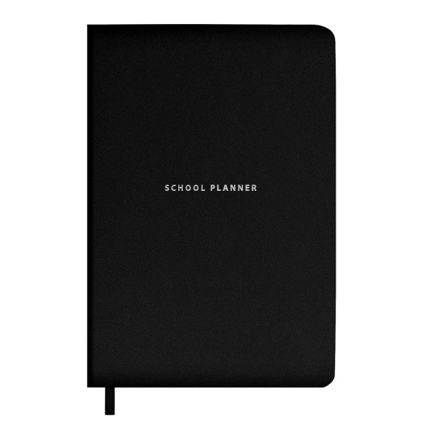 Планинг школьный тв. обл. "Плонже" иск. кожа, черный 66495 Феникс+