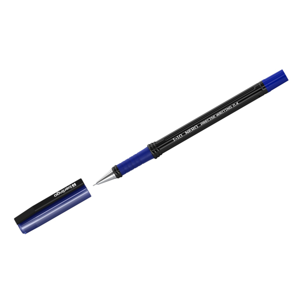 Ручка шар. масл. осн. 0,4мм, синий, игольч., черный корп. "I-10 Nero" CBp_40020 Berlingo