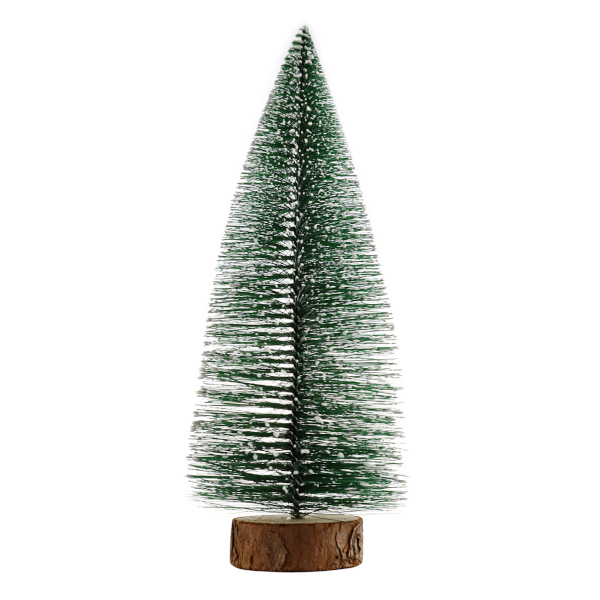 Ель искусственная 30см, зеленая, снег Т-4260 Миленд