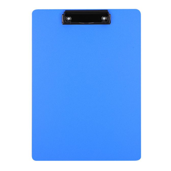 Планшет с зажимом А4 пластик, синий EF75432 Deli