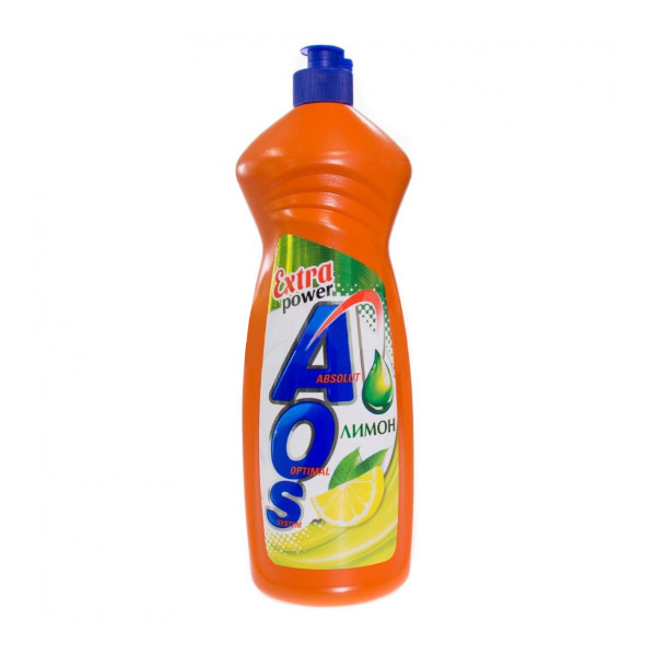 Жидкость для посуды "AOS" Лимон 900мл 1119-3/1516-3