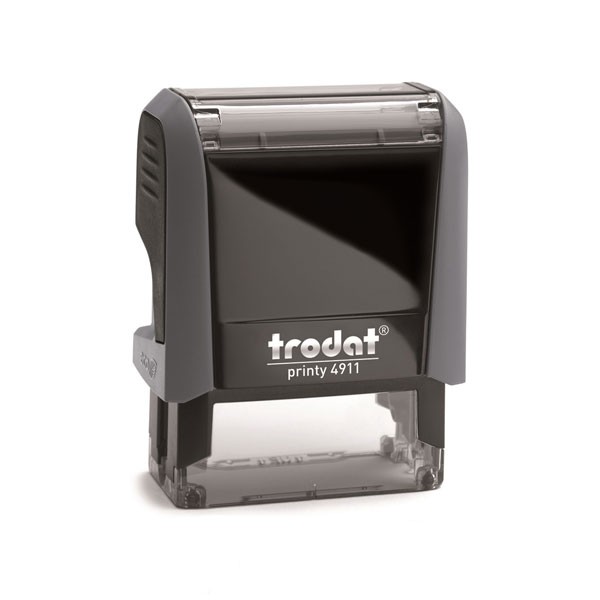 Штамп "Оплачено" 38 * 14мм Trodat 4911_1.2 серый