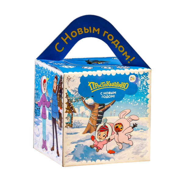 Коробка складная 12*12*12см "Простоквашино" 7981198