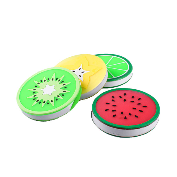 Блок для записей Darvish "Фрукт" d=85мм, 80л, белый, 80г/м2, круг, ассорти DV-12854